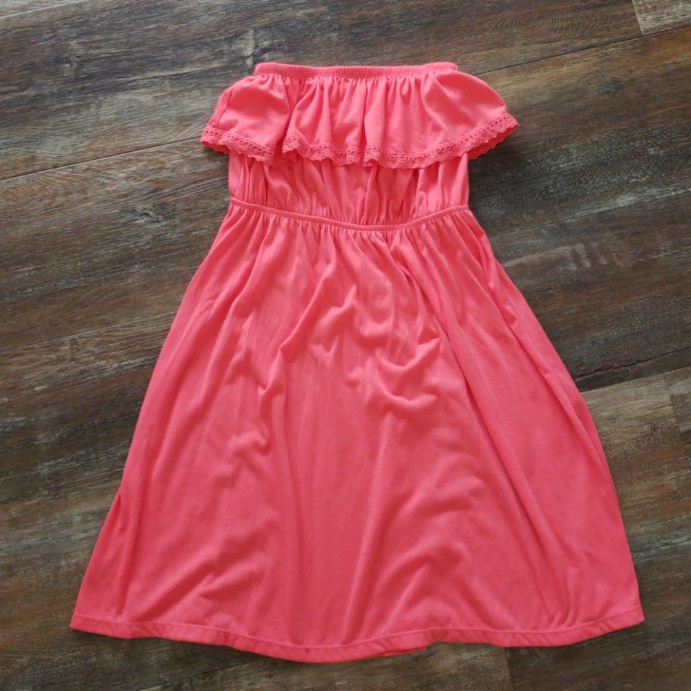 Pink staples dress